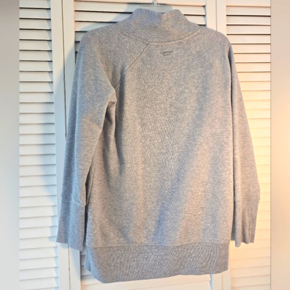Calvin Klein Performance Sweatshirt With Reflective Lettering - Picture 5 of 8